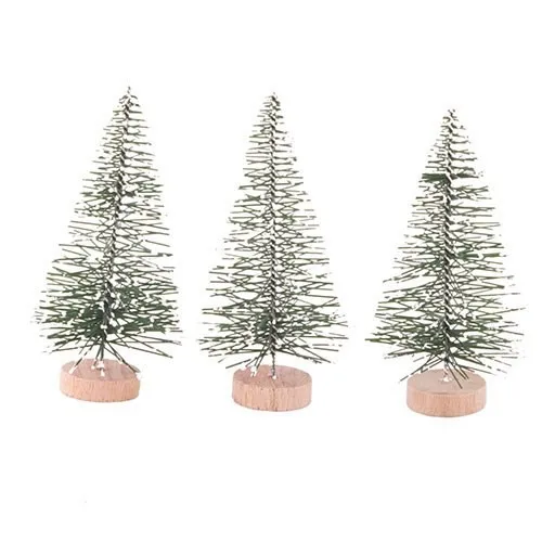 Decorative Mini Pine Christmas Ornament 3'Lü