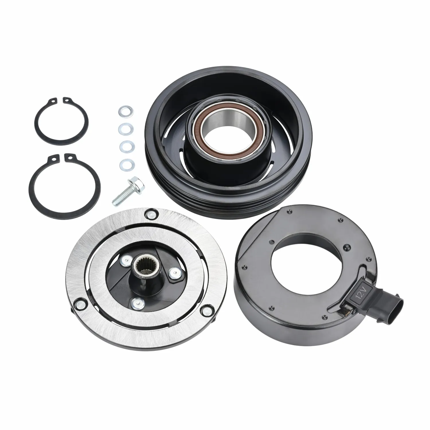 Bobina de Embrague del Compresor NITOYO para Volkswagen GOL 2009-2018 1.6L SAVEIRO 2010-2023 1.6L 5U0820803
