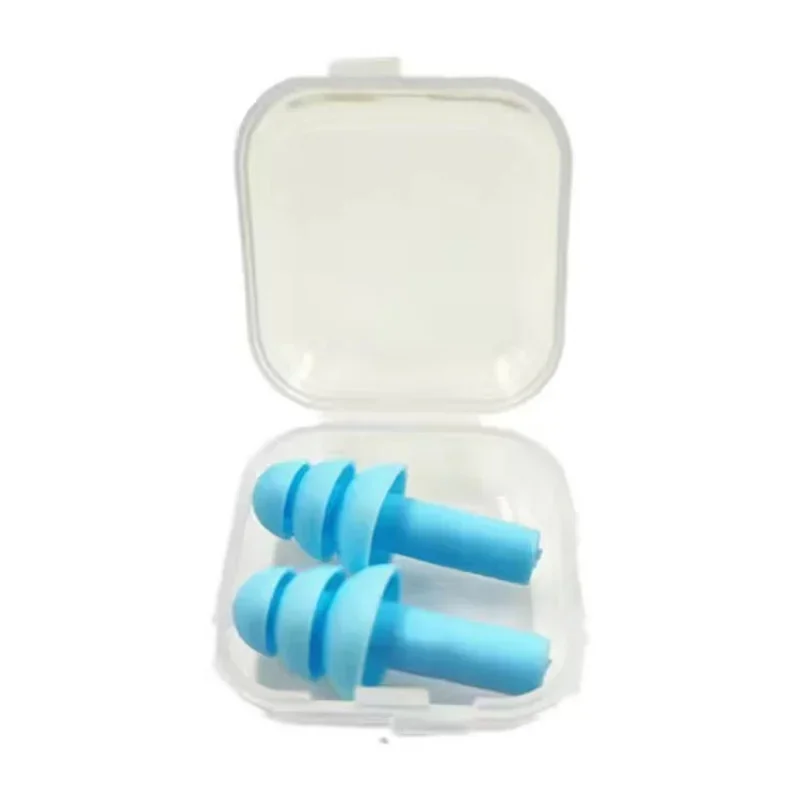 Soft Silicone Ear Plugs Insulation Ear Protection Earplugs Anti Noise Snoring Sleeping Plugs For Travel Noise Reduction