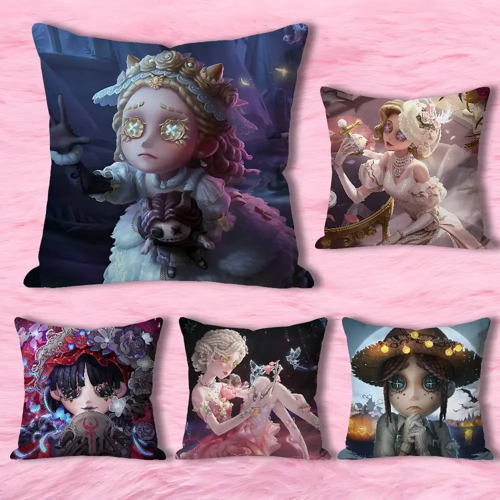 

I-IdentityS V Game Pillow Cases for Bedroom Living Room Sofa Home Decor Polyester Cushion Cover with Zipper