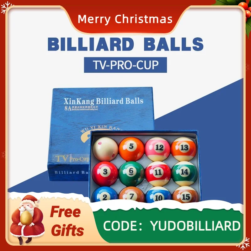 57.2mm XinKang Billiard Balls Pool Balls Standard 16 Balls Set Phenolic Resin Balls Pool Table Balls Billliard Accessories