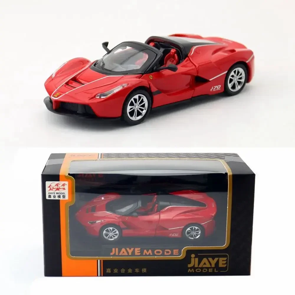 1:36 Ferraris Laferrari convertible Toy Alloy Car Diecasts & Toy Vehicles Sound and light Car Model Collection Car Toys