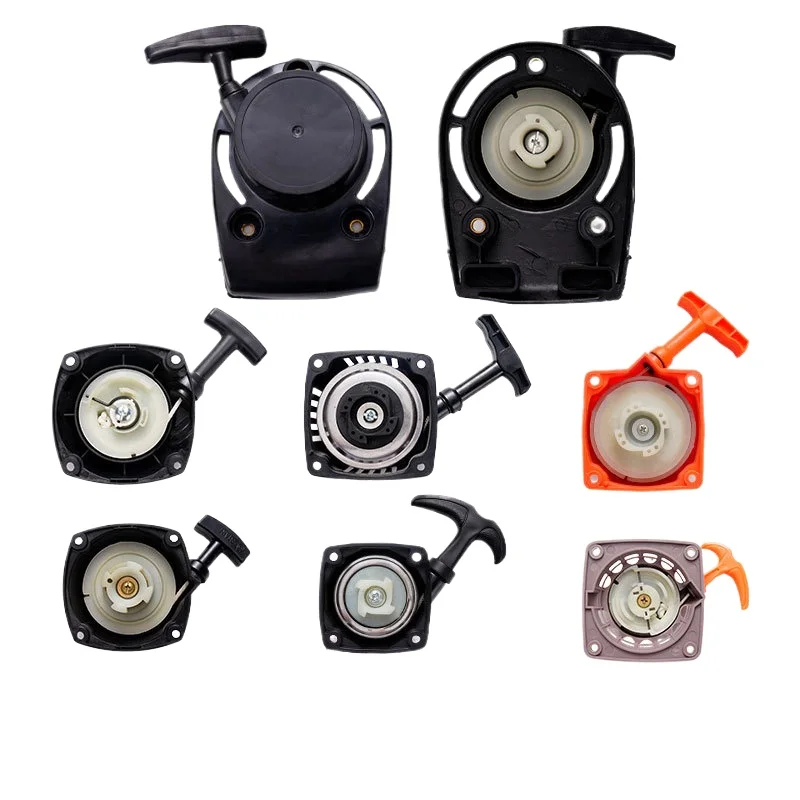 LUSQI 1PC Chain Saw Recoil Starter Petrol Chainsaw Engine Repair Parts For Chinese Chainsaw 4500 5200 5800 45cc 52cc 58cc