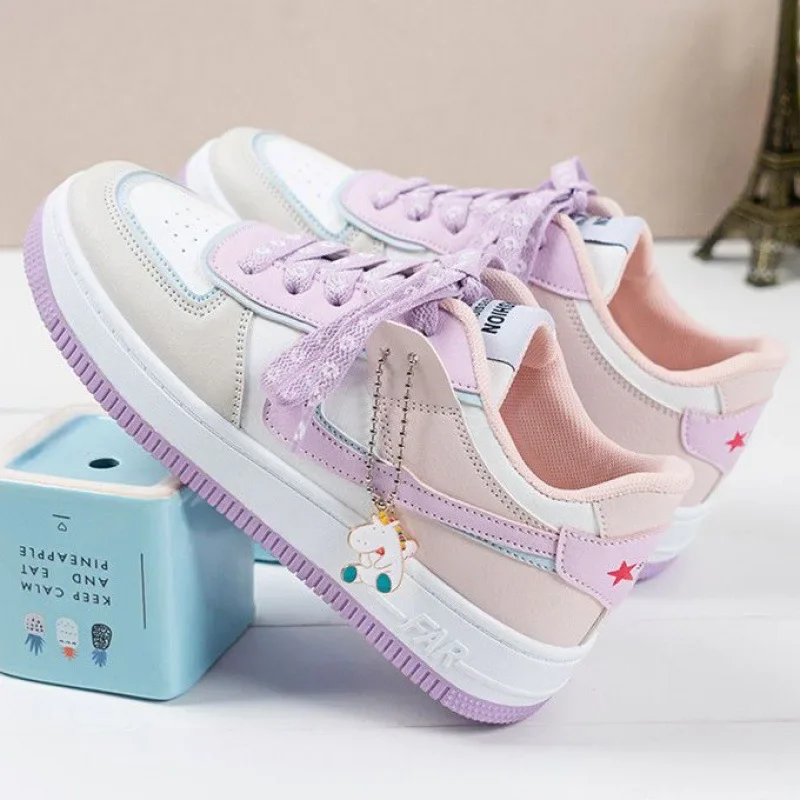 Sanrio Cinnamoroll Kuromi Kawaii Anime Casual Sneakers Girls Spring Cute My Melody Breathable Board Shoes Students Gift for Kids