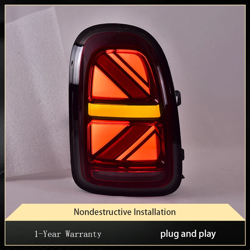 Car Taillight Styling For BMW MINI Countryman F60 2016-2020 Rear DRL Tail Lamp LED Brake Auto Daytime running lights Accessories