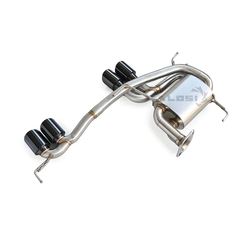 High-performance Catback Exhaust System E90 E92 320i 318i 325i 2007-2012Exhaust Pipe Four Black Tips Adapted M3 Diffuser