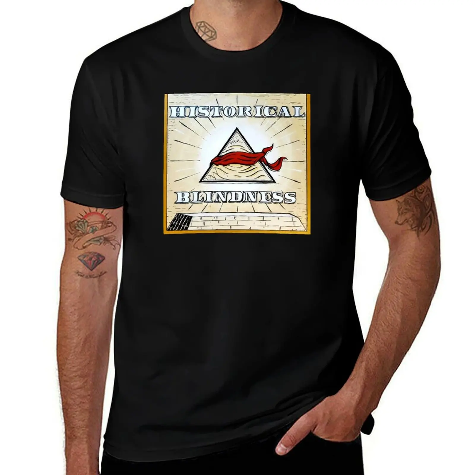 

Historical Blindness logo (new) T-Shirt t shirts for man graphic tees t shirt custom print