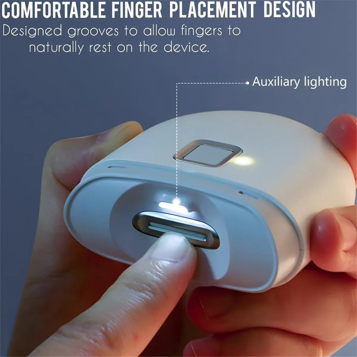 【CYBER Saturday】Portable Electric Nail Clippers, Fully Automatic Silent Nail Clippers, with Storage Space