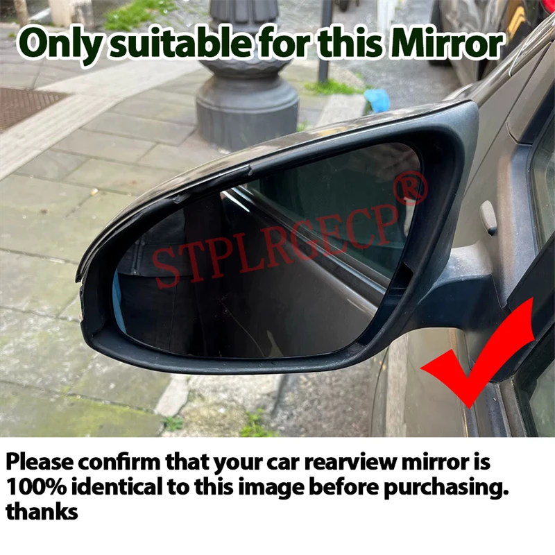 For Toyota Yaris Hatchback Vitz XP130 2011-2017 Left or Right Door Side Wing Clear Mirror Glass Heated Rear View Replacement