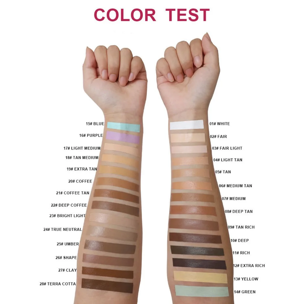 شكل قلب كونتور لوحة كريم المخفي عصا نباتي ماكياج بالجملة السائبة العلامة الخاصة شعار مخصص مستحضرات التجميل الحرة القسوة #5