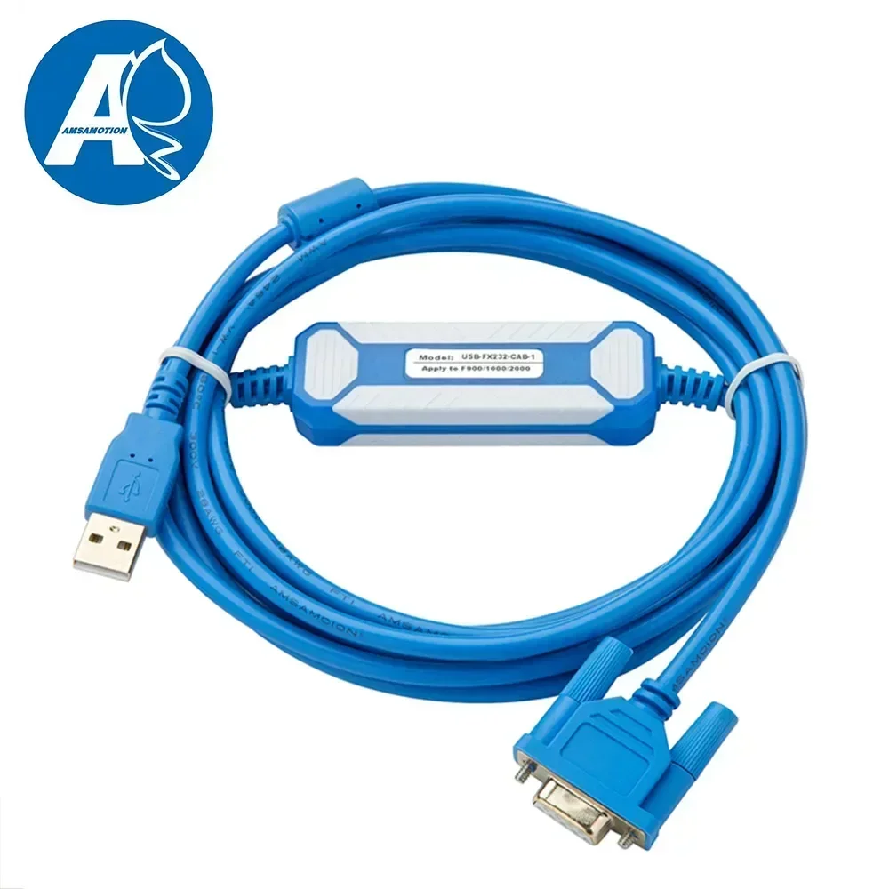 Isolated Cable USB-FX232CAB-1 For Mitsubishi HMI Touch Panel F920 F930 F940 A970 A980 Programming Download AC30R2-9SS