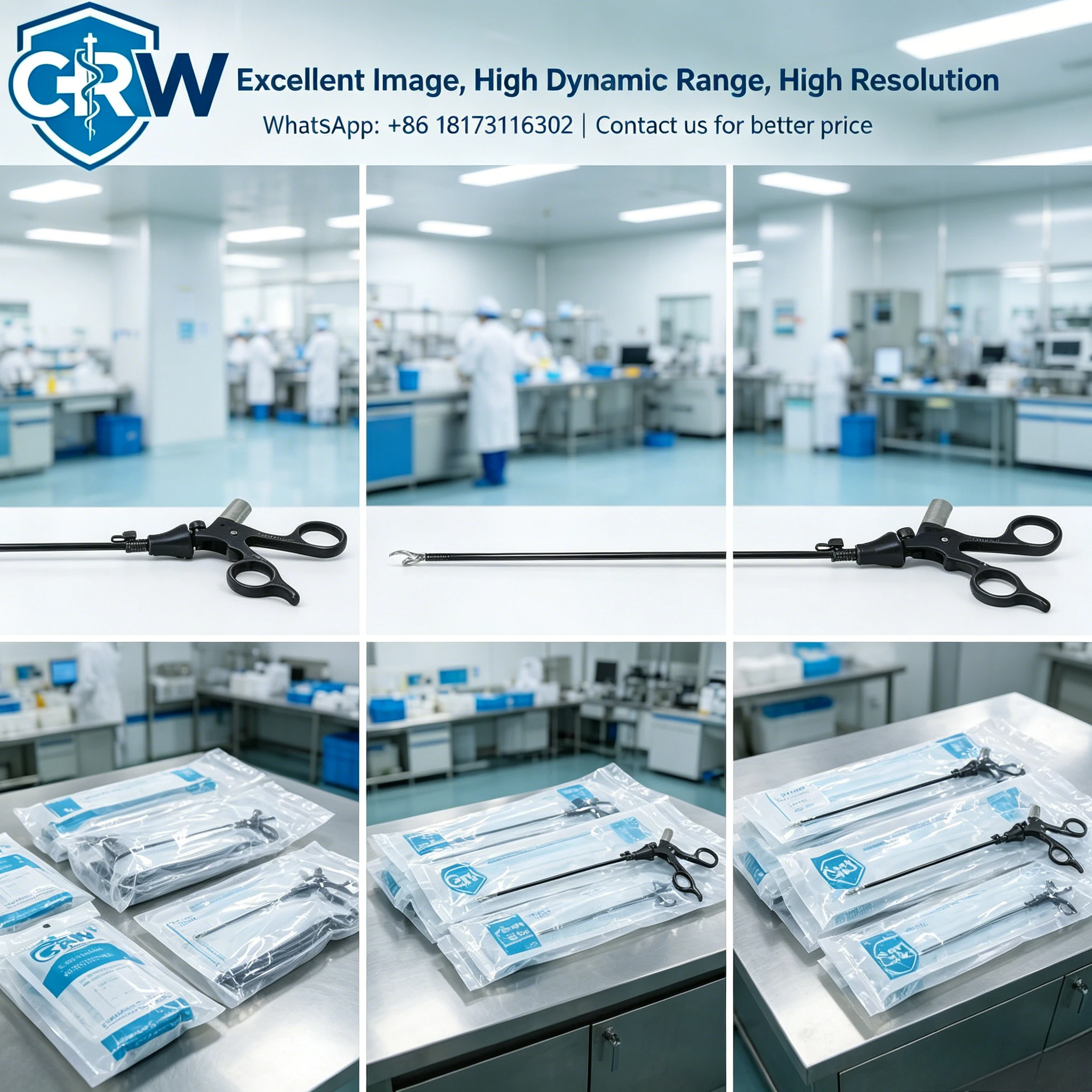 CRW Reusable Bipolar Maryland Dissecting Forceps, Medical Hemostatic Dissection Instrument Made in China