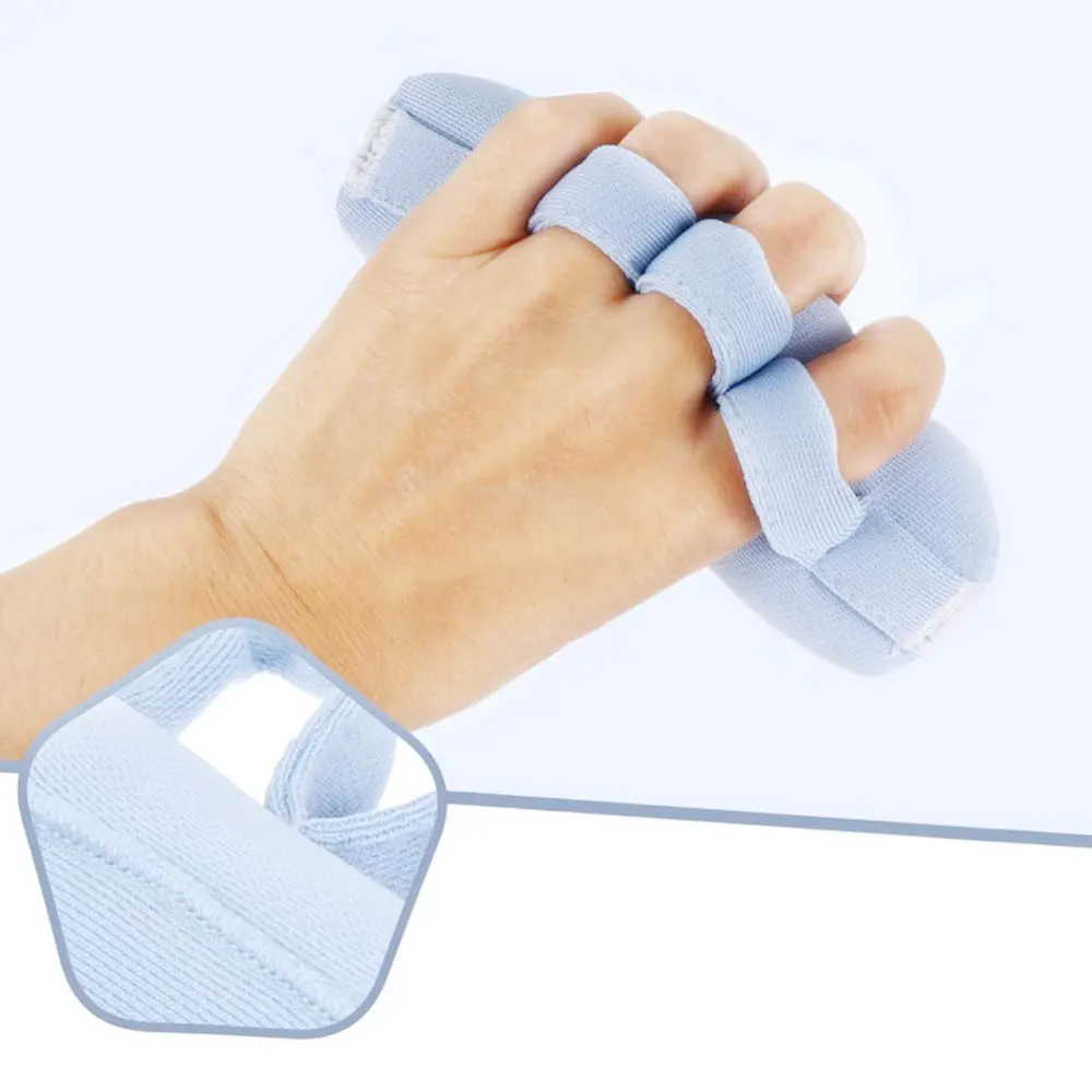 1-10pcs Palm Grip Hand Contracture Cushion Sweat Resistant Washable Finger Splitter Palm Cushion for Paralyzed Elderly Patients