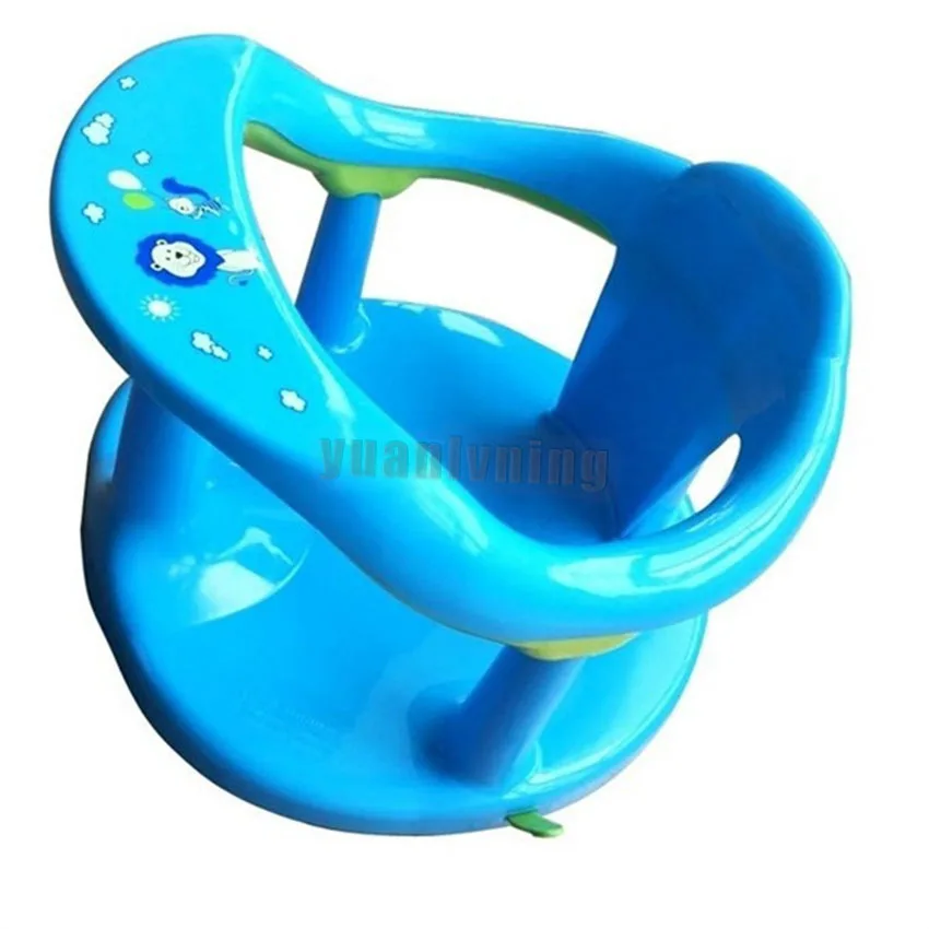 Baby Bath Seat 6-18 Months Shower Non-Slip Newborn Kid Shower Chair With Backrest & Safety Suction Cups Baby Care Bathing Seat