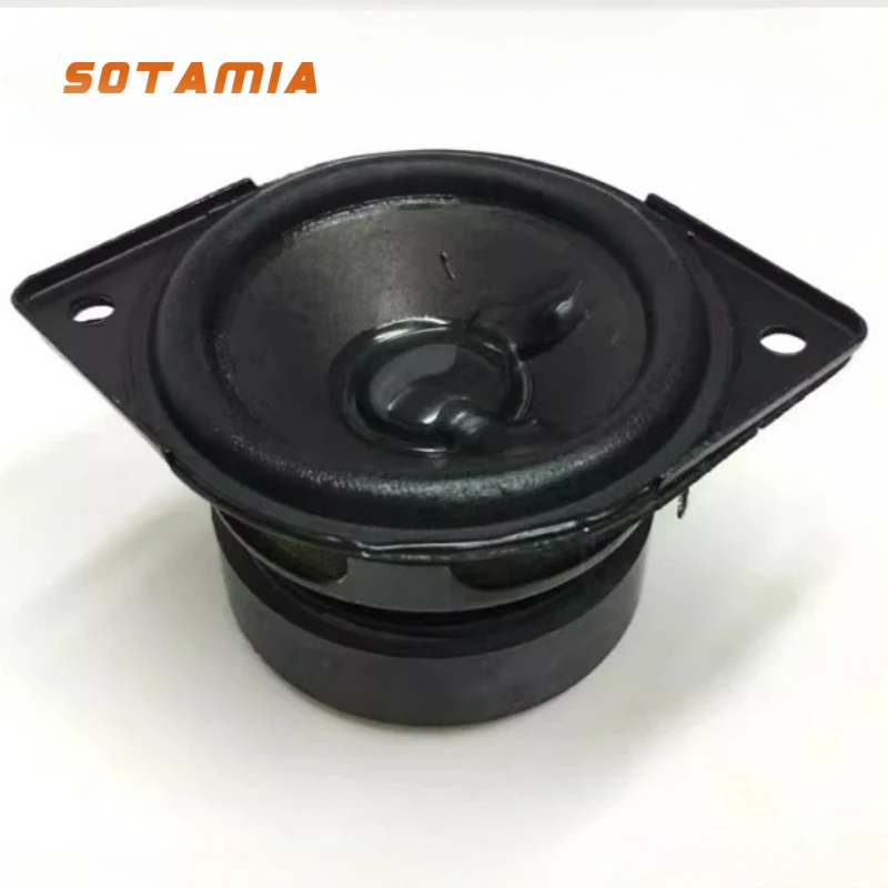 

SOTAMIA 2 шт. 2-дюймовый полнодиапазонный громкоговоритель 8 Ом 10 Вт тканевый край большой магнитный стальной динамик высокой мощности домашний звук музыкальный динамик