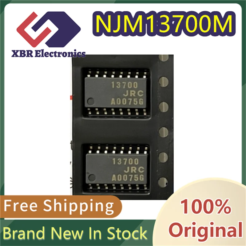 

(5/50 pieces) NJM13700M JRC13700 SOP-16 Original authentic operational transconductance amplifier electronics free shipping