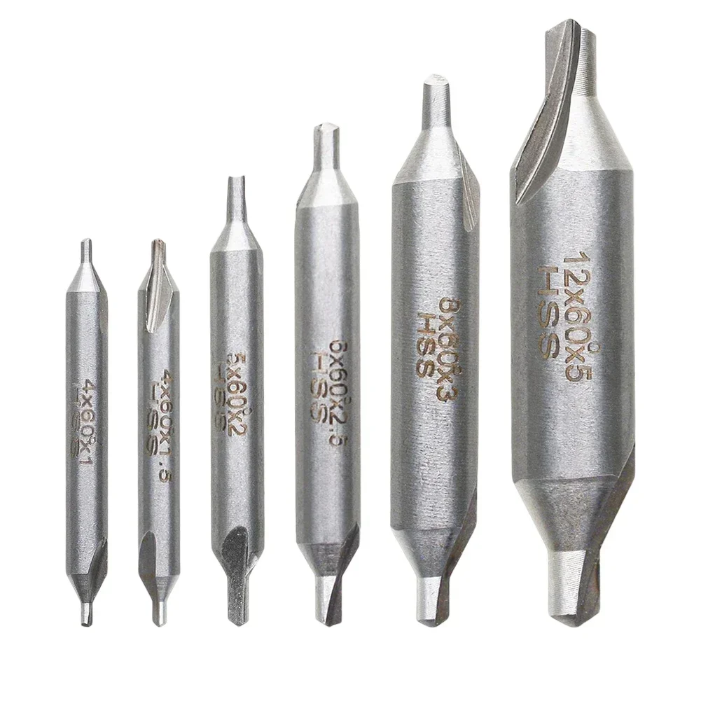 Center Holds For Drilling Center Drill Bit 60 Degree Countersinks Brand New Conical Hole Drill High Speed Steel