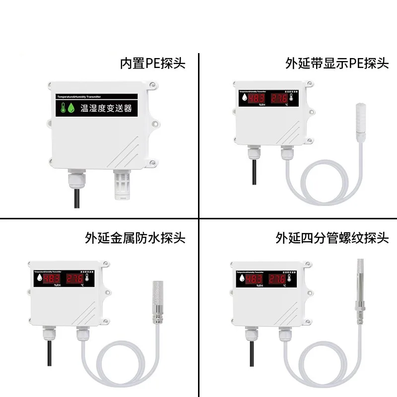 Temperature and Humidity Sensor Monitoring Temperature and Humidity Transmitter Industrial Grade High Precision Thermohygrometer