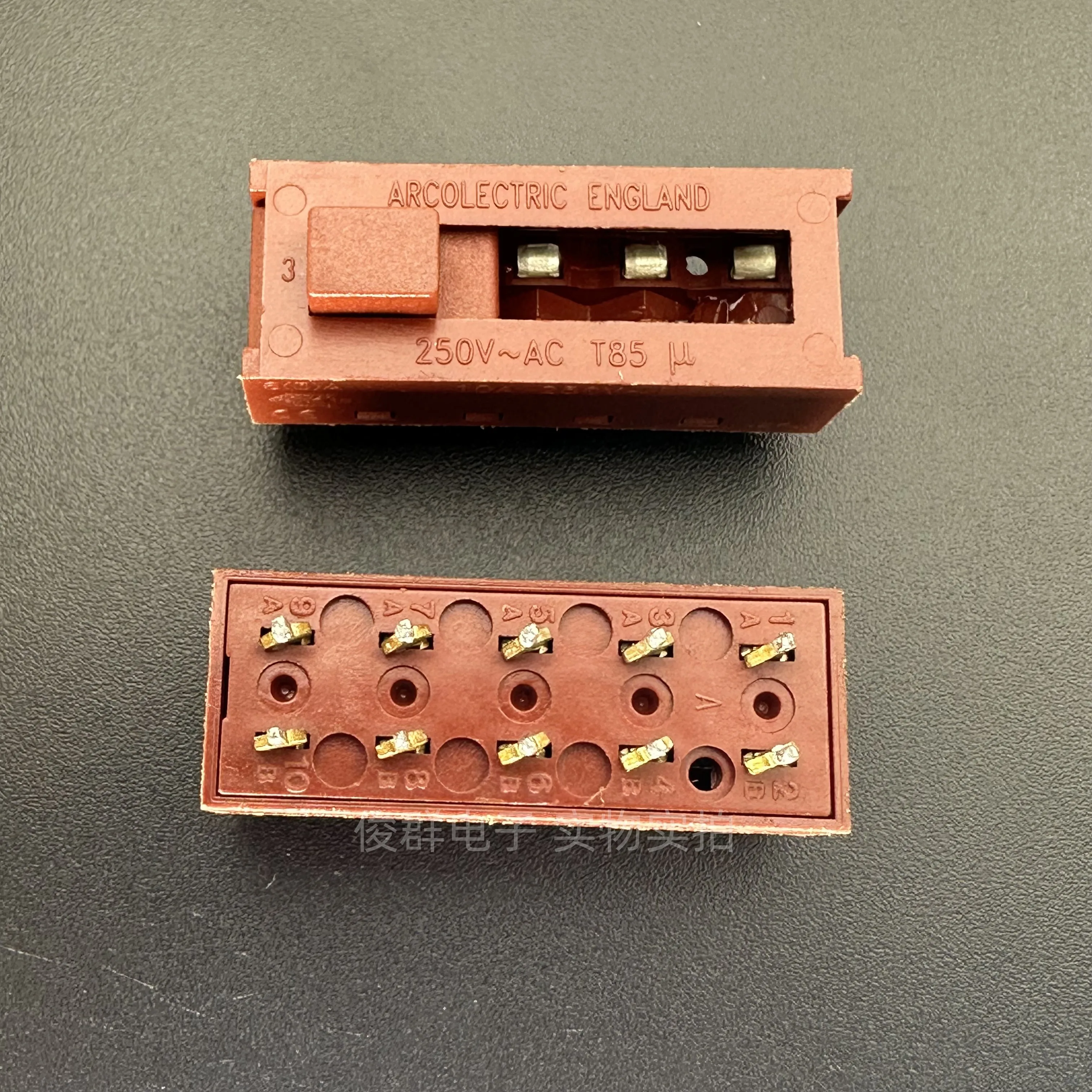 5PCS/sliding toggle switch power supply 10-foot 4-speed 10A hair dryer
