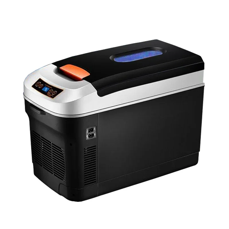 Car refrigerator mini small refrigeration fresh-keeping heating and insulation truck trolley household 12v24v220v portable