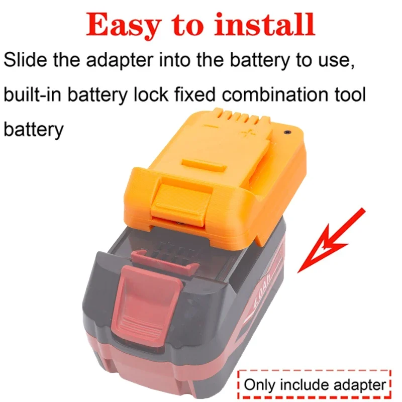 Imagem -04 - Adaptador para Ferramentas do Li-íon do Dewalt 18 20v Conversor à Bateria do Keyang 20v Acessório da Ferramenta Elétrica