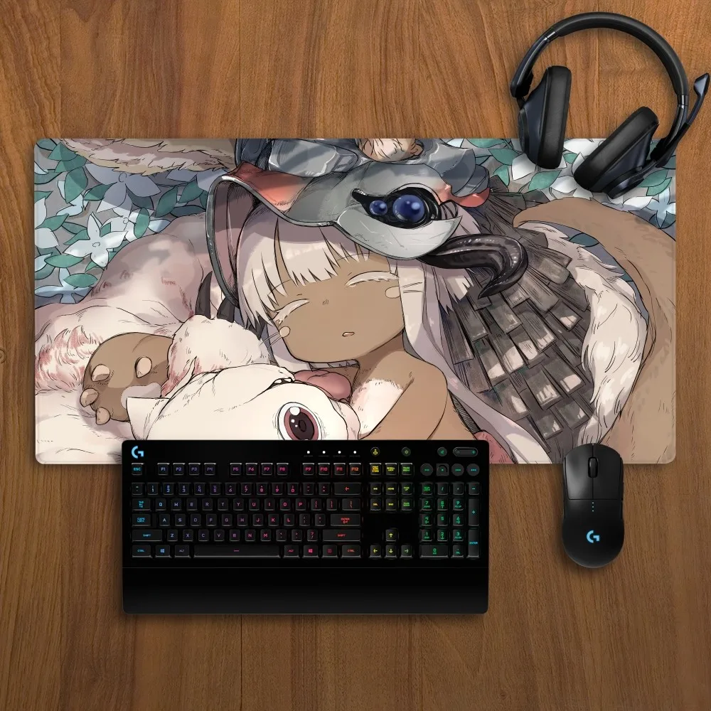 Bilibili hergestellt in Abgrund Mouse pad rutsch feste Locke dge Office Student Gaming verdickt große Schreib block Kissen