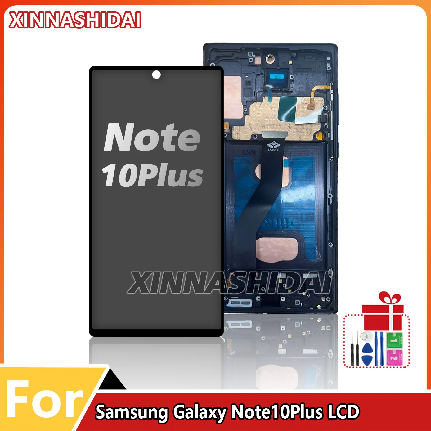 TFT For Samsung Galaxy Note10+ N975F N976F Lcd Display Digital Touch Screen with Frame for Samsung Galaxy Note 10 Plus 5G