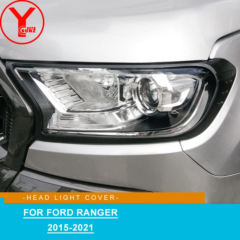 

Head light Cover Front Lamp Trim For Ford Ranger Wildtrak T7 Everest Endeavour 2016 2017 2018 2019 2020 Car Accessories