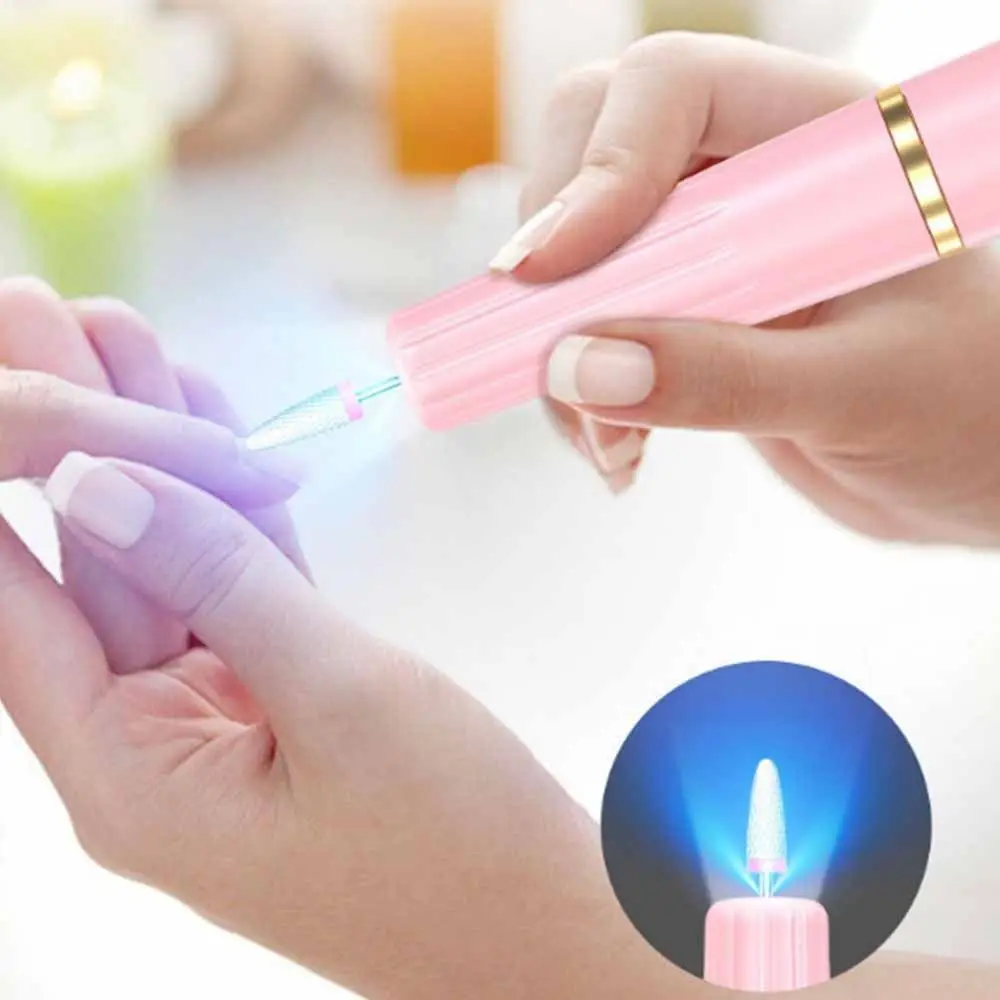 Professional Grade Electric Nail Drill Machine Low Noise Multiple Gears Nail Sander Grinding Polishing Dead Skin Removal
