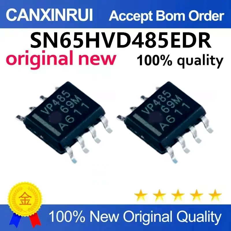 （5pcs-10pcs）Brand new original SN65HVD485EDR VP485 patch SOP8 driver voltage regulator transceiver chip