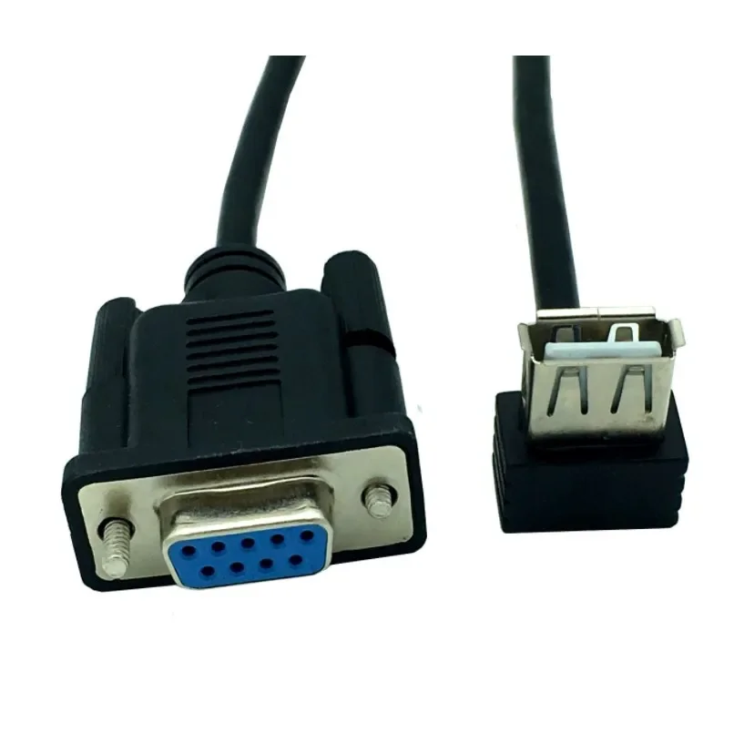 RS232 DB9 Female To USB 2.0 A Female Serial Cable Adapter Converter 8\