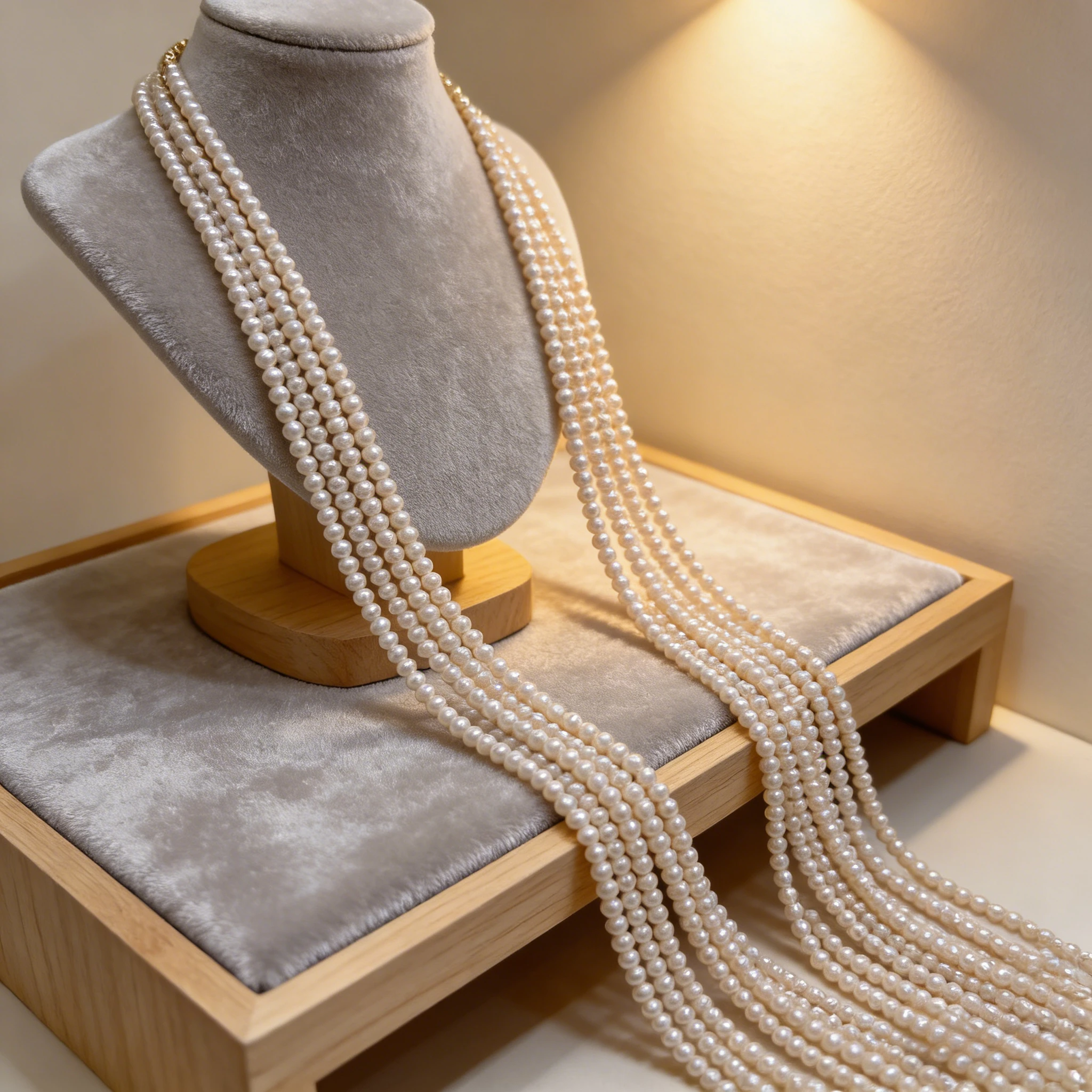 

2-2.5mm A White Natural Freshwater Pearl Oval Small Bead for Jewelry Making DIY Necklace Earrings Bracelet Accessory Women Gift