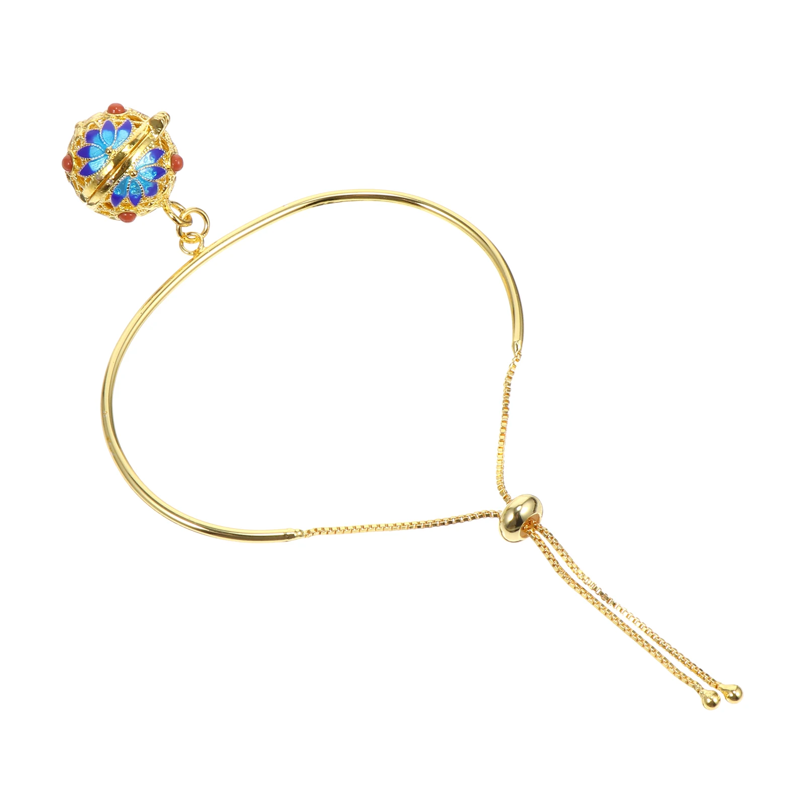 

Hollow Out Perfume Diffuser Bracelet Vintage Aroma Oil Rustproof Wrist Chain Exquisite Jewelry For Women Mini Copper Decorative