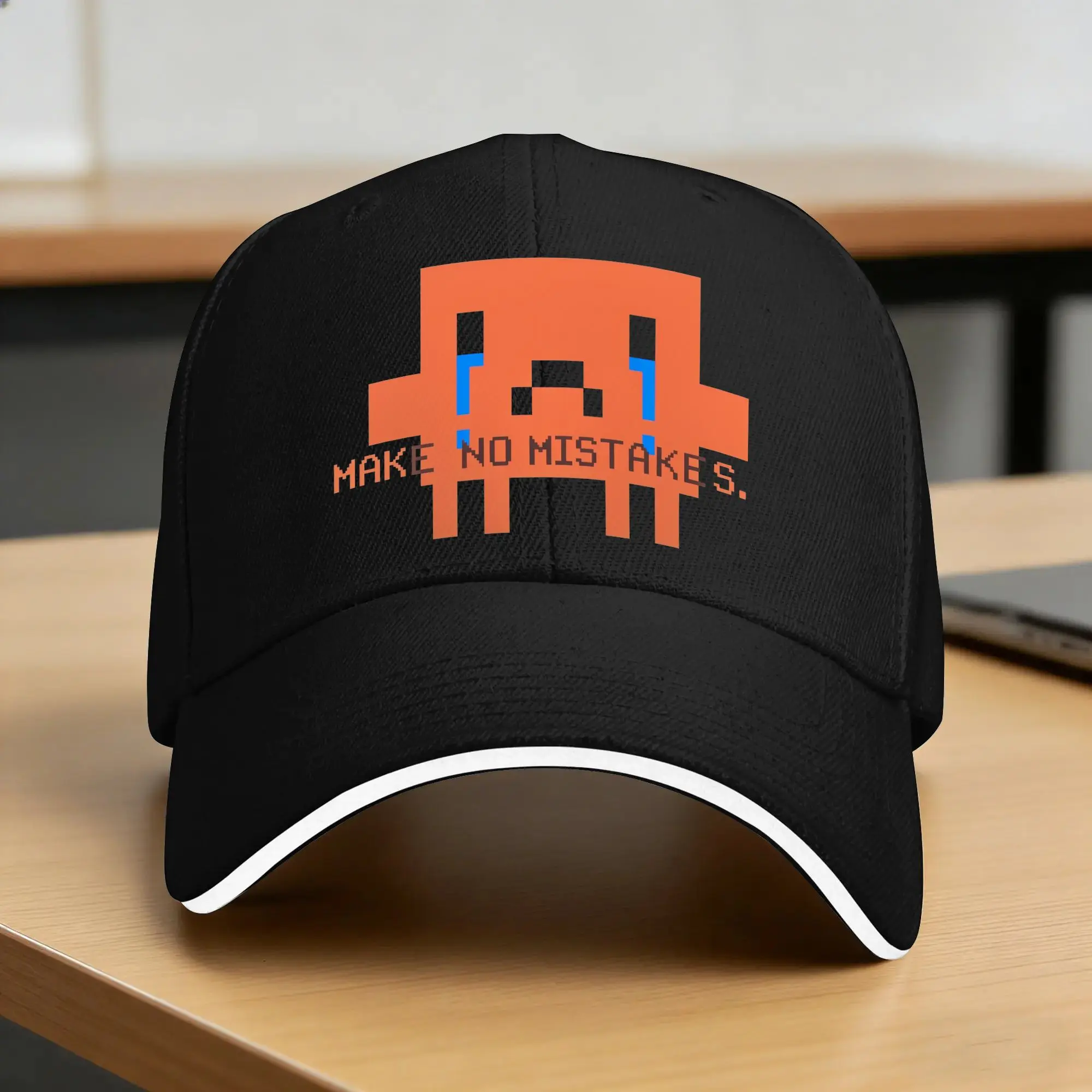 Make No Mistakes Crying Ananx1 Pixel Dev Claude Baseball Cap Unisex-Teens Trucker Hat High Quality Baseball Caps Birthday Gift