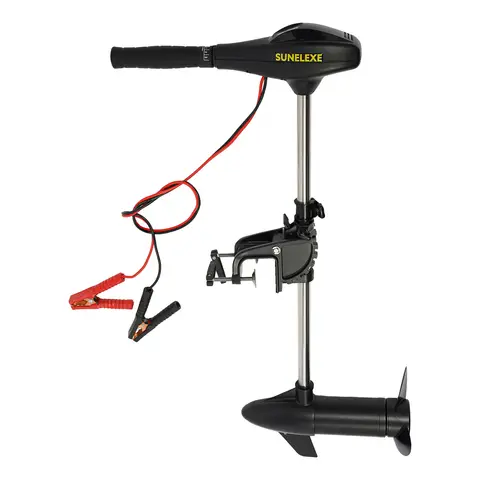 Silnik zaburtowy elektryczny 1700 obr./min, 58 funtów, z wysuwanym wałem, zestaw śrub napędowych z nylonu z akcesoriami i śrubą blokującą, kompatybilny.