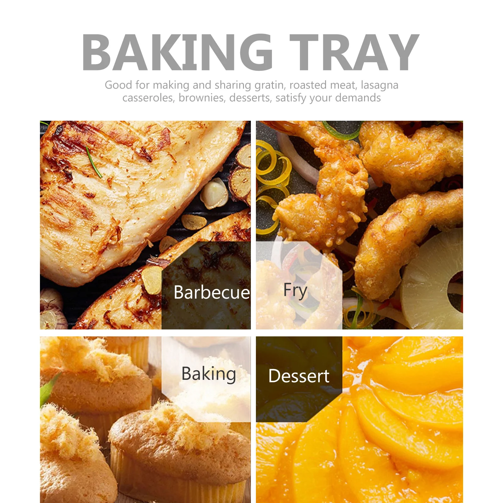 

Bacon Cooking Tray Microwave Baking Rack Portable PP Material Oven Baking Pan Multipurpose Kitchen Use