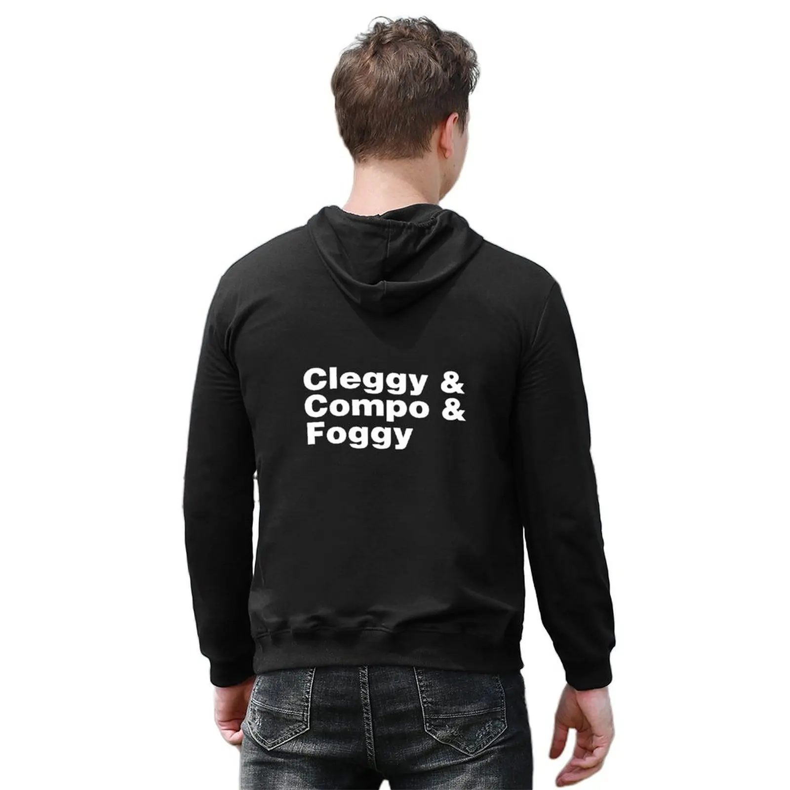 آخر الصيف النبيذ الأولاد Cleggy Compo ضبابي هوديي ملابس رجالي الرجال قميص العرق أنيمي الملابس رياضية #6