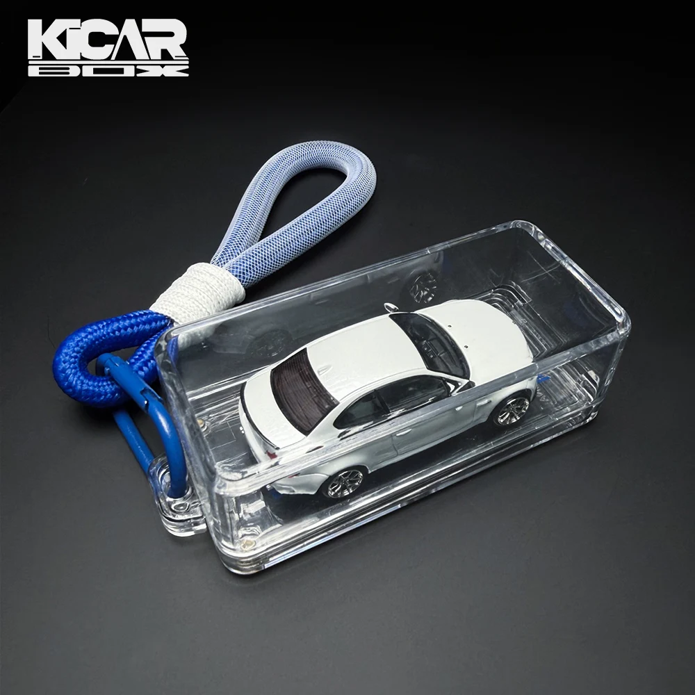Kicarmod 1/64 Model Car Display Case – Clear Acrylic Dust-Proof Storage Box, Wall-Mountable Hanging Design for 1:64 Diecast Cars image 5