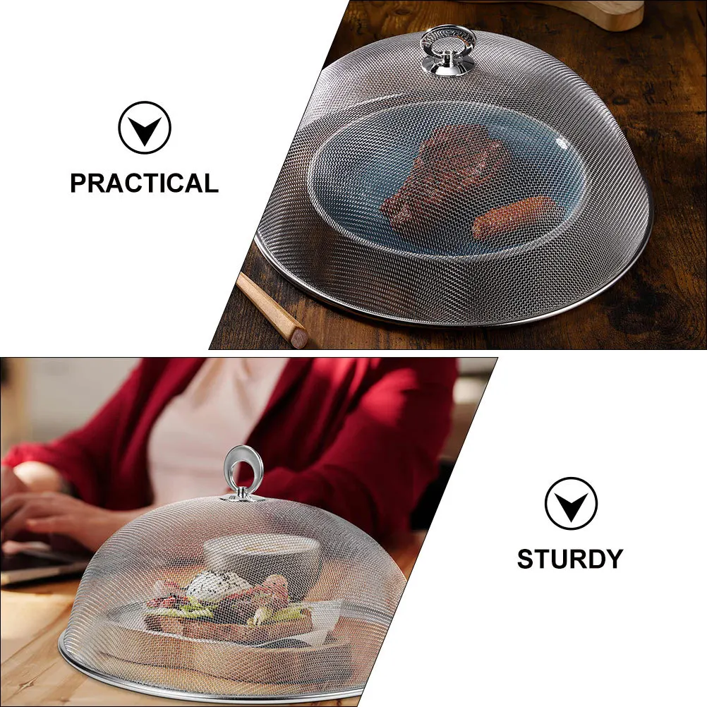 

Mesh Food Cover Stainless Steel Dome Protective Screen Tent for Outdoor Kitchen Picnic Bbq Fruit Salad Food Protector