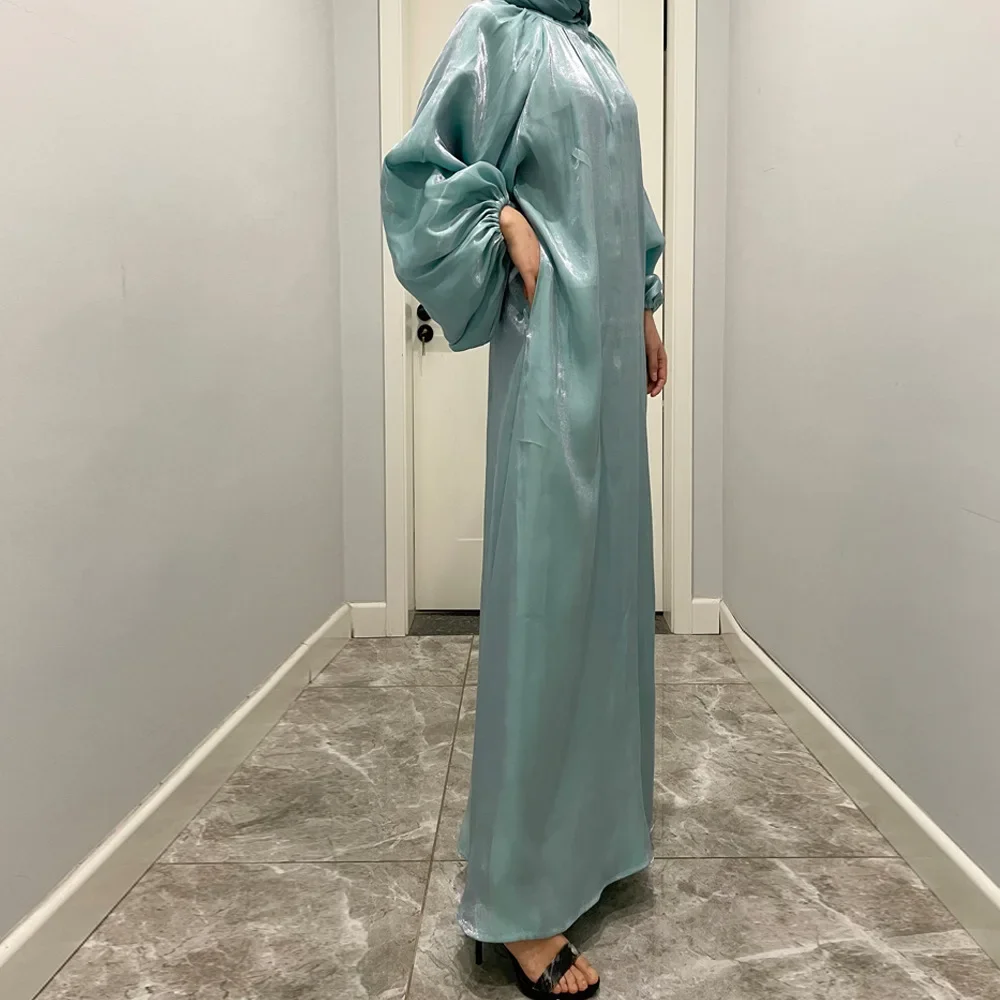 عباية نسائية فستان إسلامي كيبيا قفطان ملابس إسلامية فساتين كيمونو 2025 عيد رمضان دبي قفطان رداء نسائي Musulmane جلباب