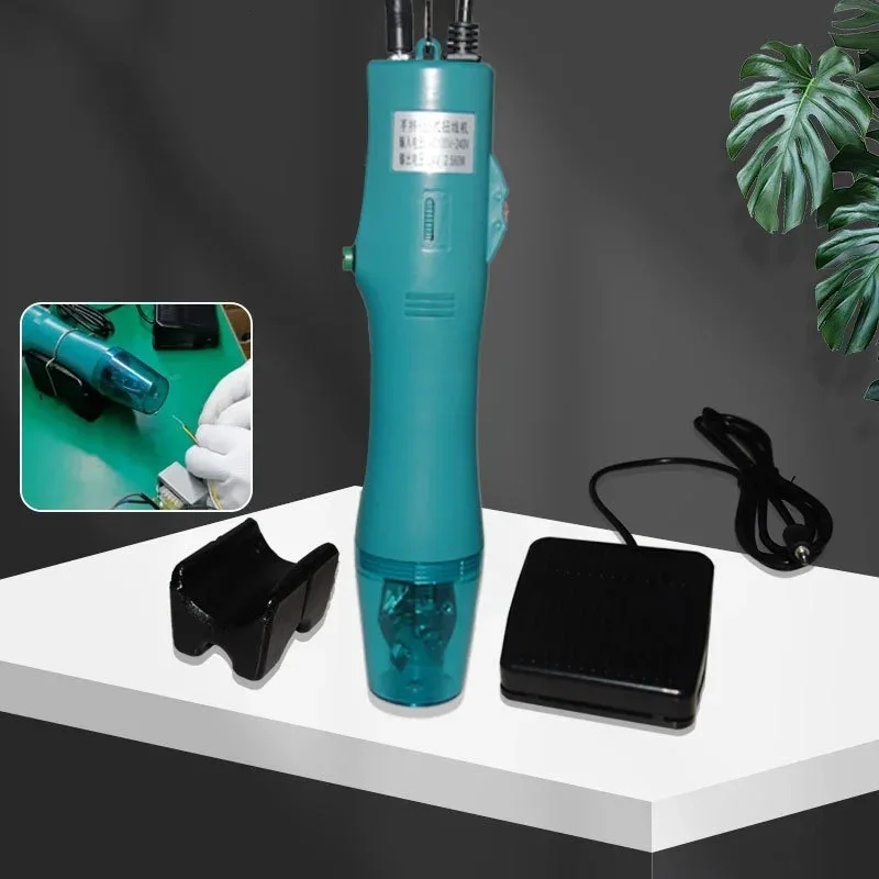 Handheld electric twisting machine Four-strand three-strand copper wire ground wire shielding wire foot-operated twisting machin