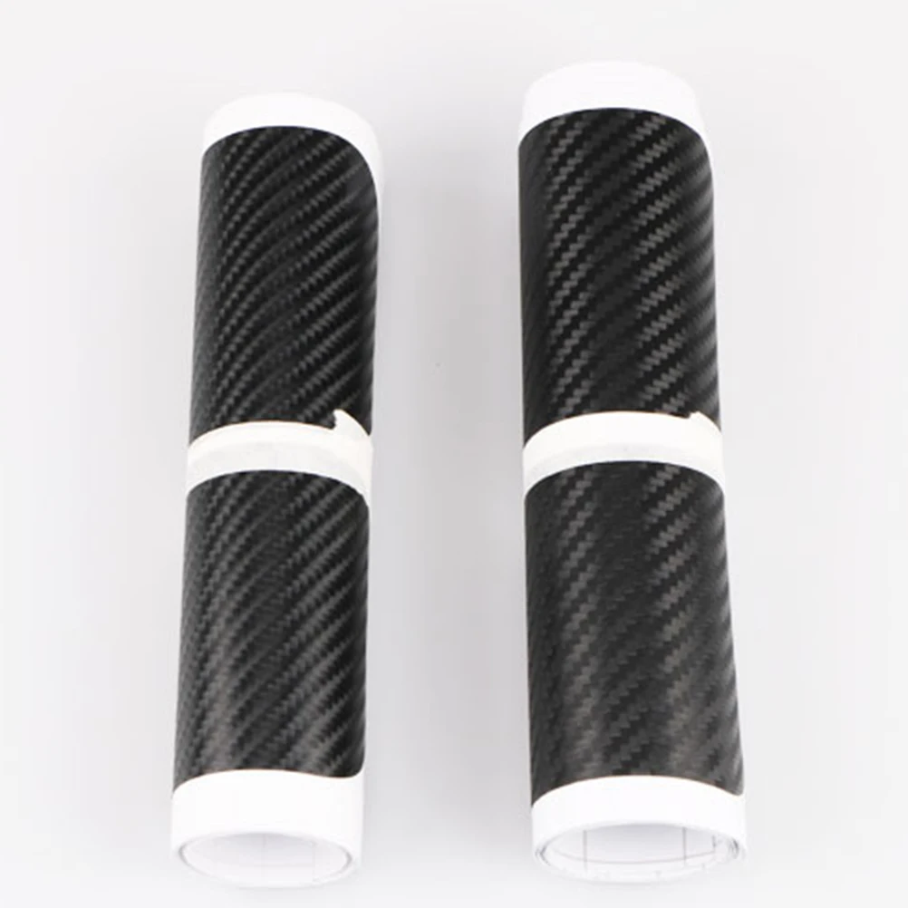 

4 Pcs Carbon Fiber Scratch-resistant Strips Styling Accessories Sticker Stickers Door Auto