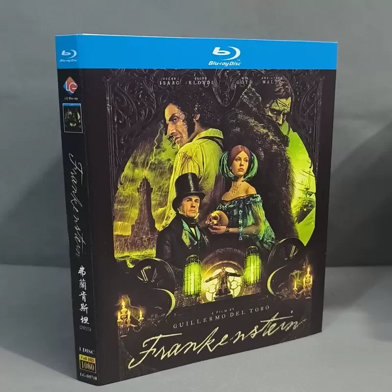 New and Unopened Frankenstein 2025 Blu-ray Disc Directed by Guillermo del Toro