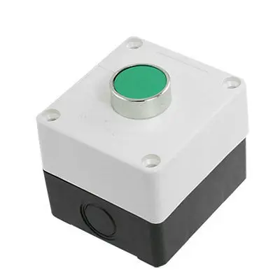 

Зеленая крышка 1НО Мгновенная плоская кнопочная станция переключения переменного тока 400 В 10 А