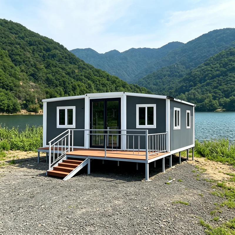 Customized Portable House & Prefabricated House Factory Made Portable Prefabricated Living House