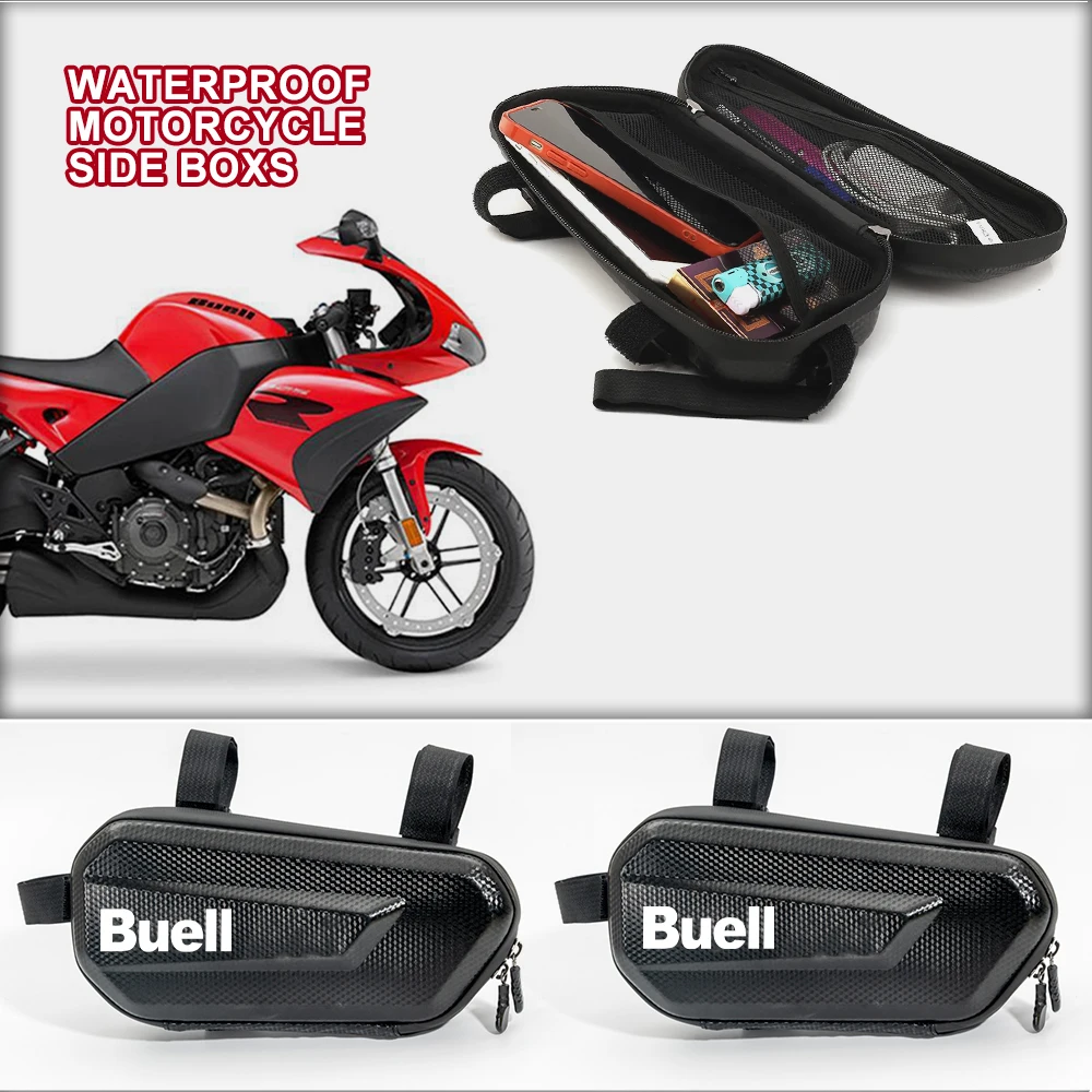 Handlebar Bag Motorcycle Waterproof Phone Storage Bag Accessories For Buell Hammerhead 1125R X1 Xb9r Xb9 Xb12 Xb9sx Ulysses