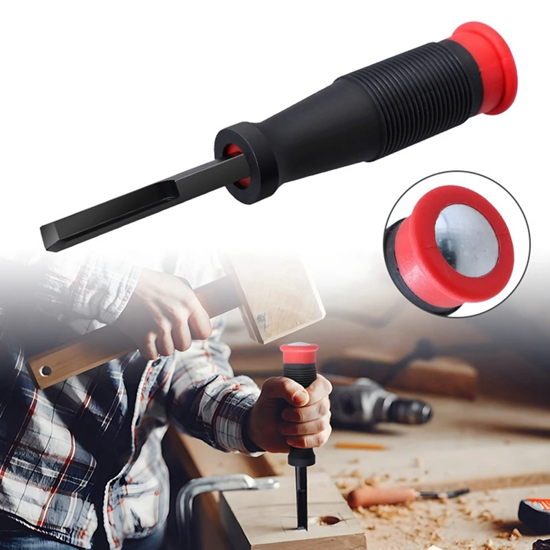 Y51A-8Mm Woodworking Right Angle Chisel Knockable Angle Chisel Slotting Digging Chisel Concave Groove Hinge Carving Tools