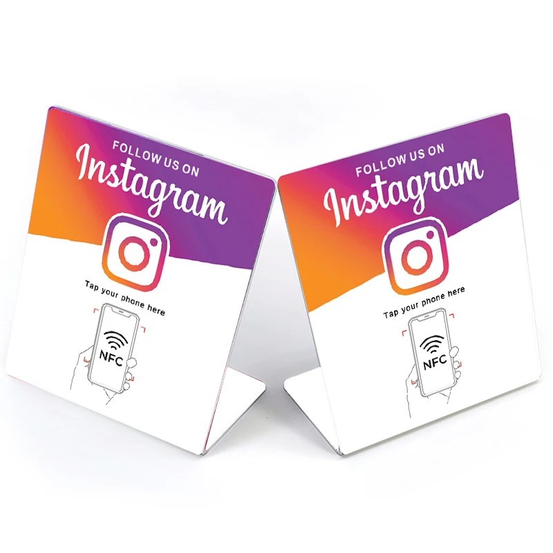 Подставка NFC для Google Reviews Instagram