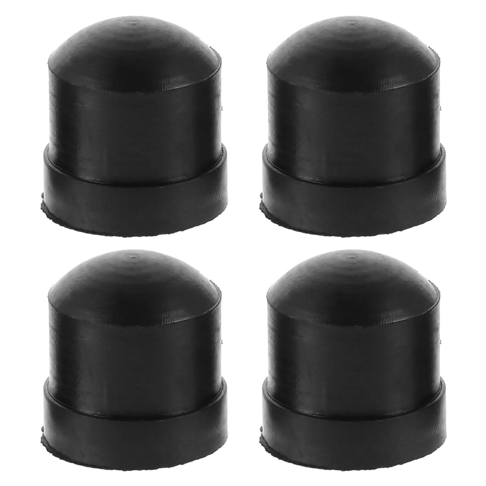 

4Pcs Trombone Rubber Protectors Black Anti-Slip Stable Performance Vibration Absorption Instrument Parts Accessories