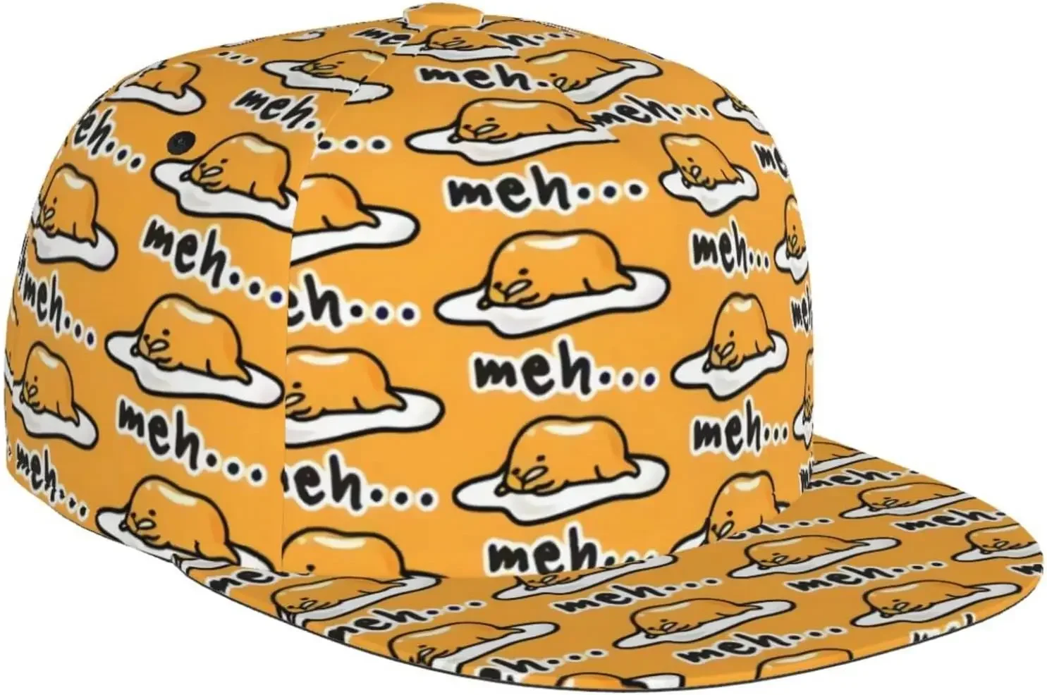 

Cartoon Animal Baseball Cap for Men Women Snapback Hat Hip Hop Style Flat Bill Brim Adjustable Visor Beach Trucker Hat